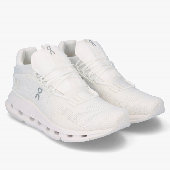 On Running Men’s Cloudnova “Undyed- White “ Sneakers